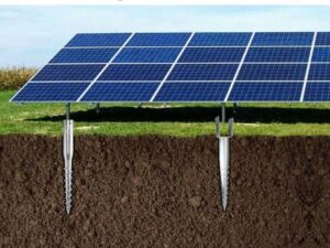solar panel - Rajog Ground Screw