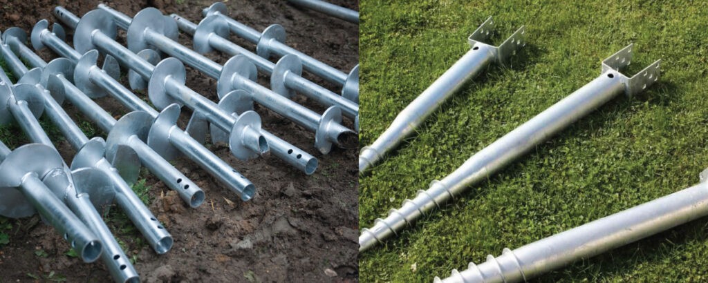 Highlighting The Distinction Between Screw Piles vs. Ground Screws